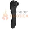 Midnight quiver Black succionador de clitoris negro con carga USB